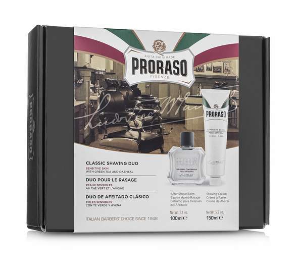 Proraso Classic Shaving Duo Pack - Sensitive