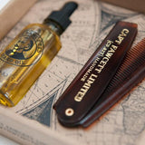 Captain Fawcett Beard Oil and Pocket Comb Kit