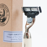 Captain Fawcett Finest Hand Crafted Razor Handle - Mach 3