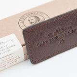 Captain Fawcett Leather Case for Folding Pocket Moustache Comb