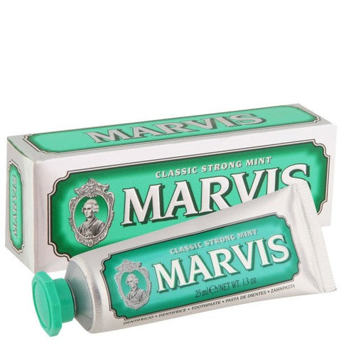 Marvis Classic Strong Mint Travel Sized Toothpaste - 25ml