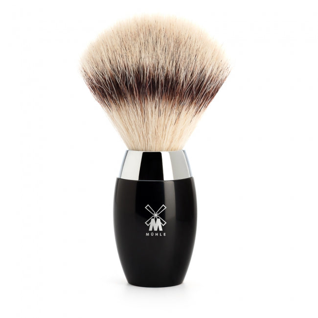 Muhle Kosmo 31 K 876 Silvertip Fibre® Shaving Brush – Black Resin