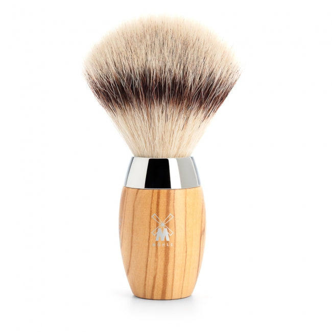 Muhle Kosmo 31 H 870 Silvertip Fibre® Shaving Brush – Olive Wood