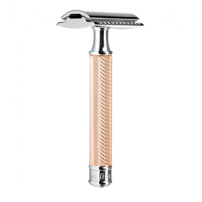 Muhle Traditional R89 Closed Comb Safety Razor – Rosegold