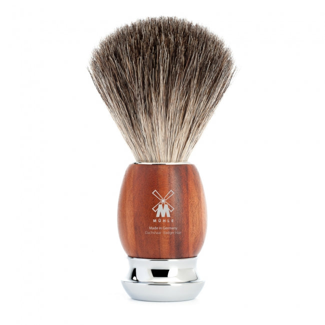 Muhle Vivo 81 H 331 Pure Badger Hair Shaving Brush – Plum Wood