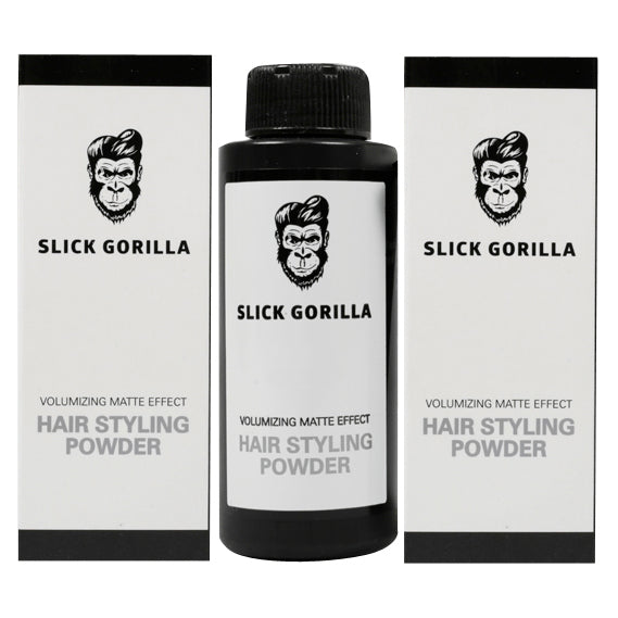 Slick Gorilla Hair Styling Powder 3 Pack - 3 x 20g