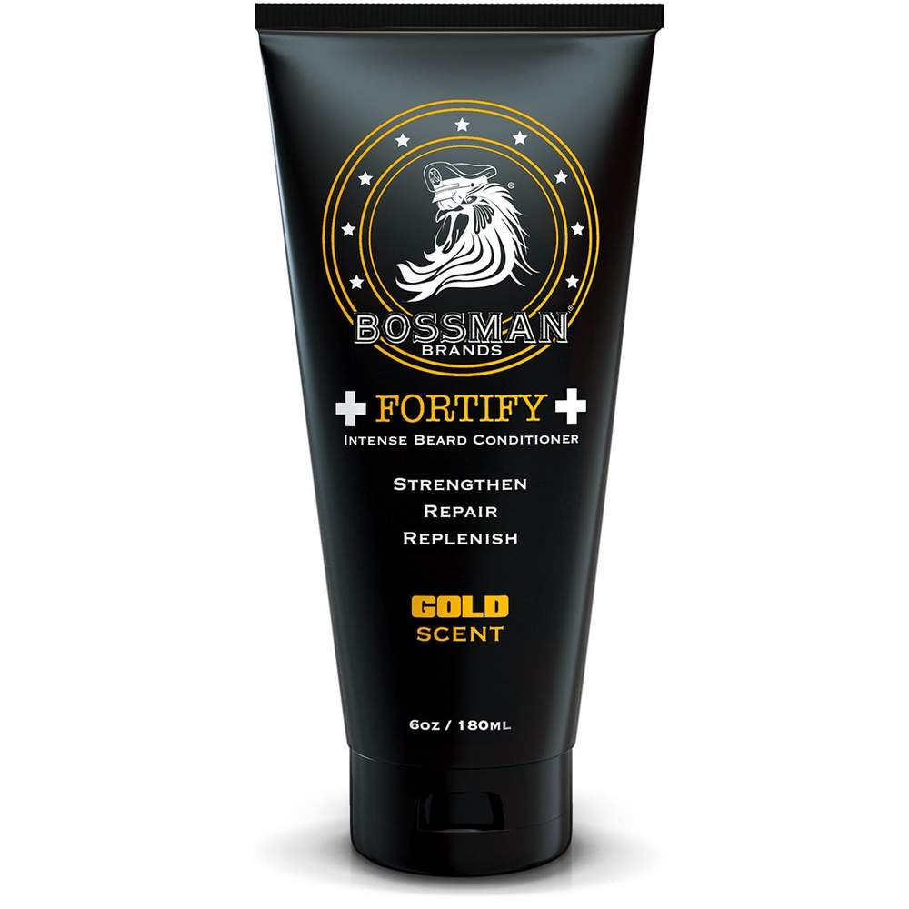 Bossman Brands Fortify Intense Gold Beard Conditioner - 180ml