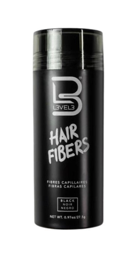L3VEL3 Black Hair Fibers - 27g