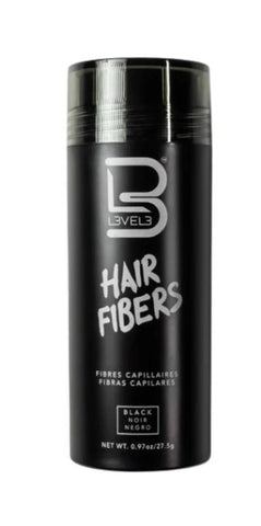 L3VEL3 Black Hair Fibers - 27g