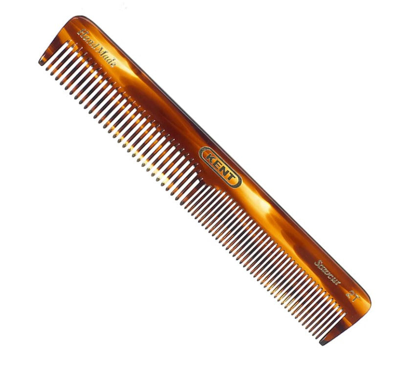 Kent Handmade 154mm Pocket Comb Thick/Fine Hair