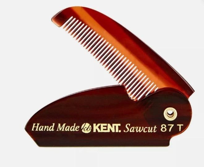 Kent Folding Beard and Mo Comb