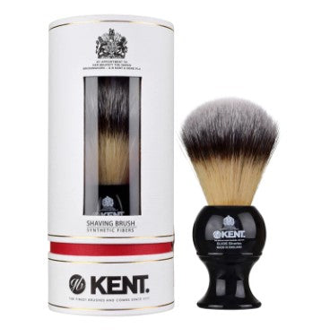 Kent Large Synthetic Black Shaving Brush