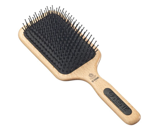 Kent Large Paddle Brush, Non Scratch Ball-tipped Nylon Quills