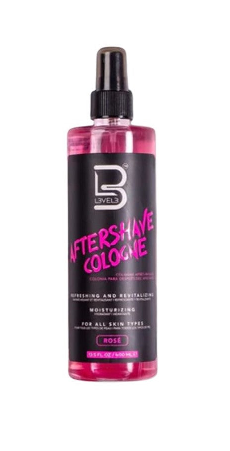 L3VEL3 After Shave Cologne Rose- 400ml