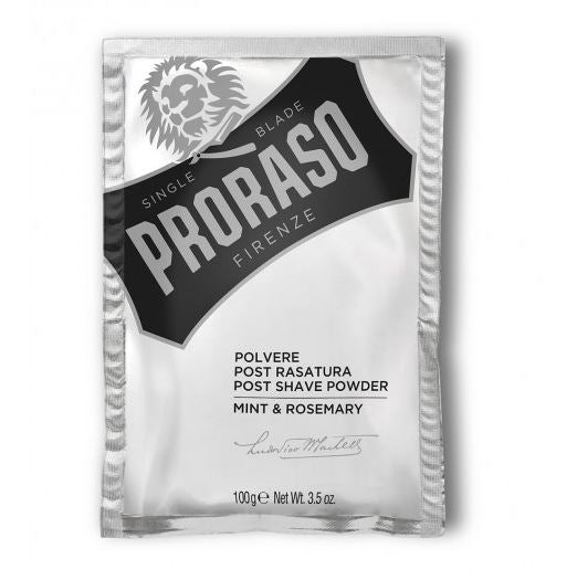 Proraso Pro Post Shave Powder Mint & Rosemary - 100g