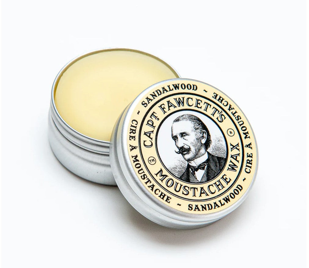 Captain Fawcett Sandalwood Moustache Wax - 15ml