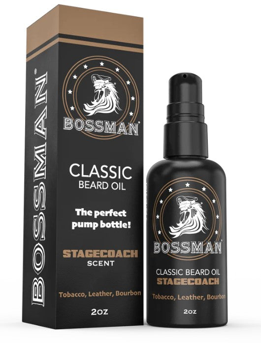 Bossman Stagecoach Beard Oil - 2 oz