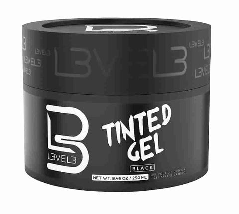 L3VEL3 Tinted Gel - Black -250ml