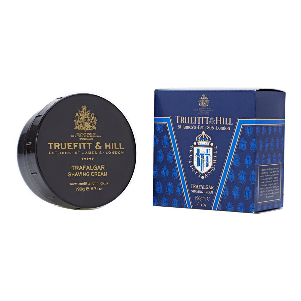 Truefitt & Hill Trafalgar Shaving Cream Bowl – 190g