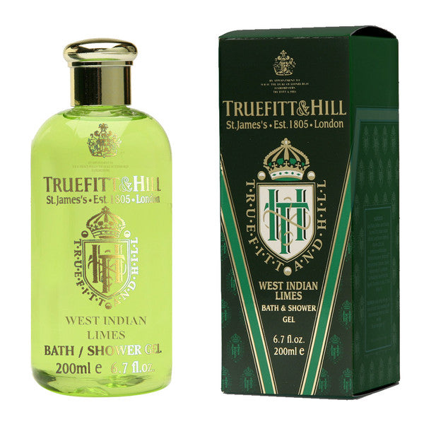 Truefitt & Hill West Indian Limes Bath & Shower Gel – 100ml