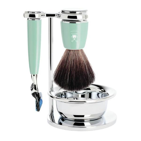 Muhle S21M224SF RYTMO 4-piece Shaving Set - Mint Resin