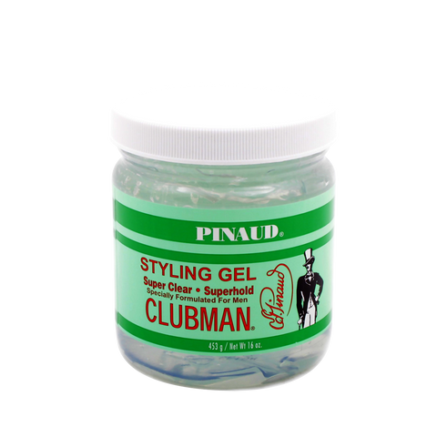 Clubman Super Clear - Super Hold Styling Gel - 453g