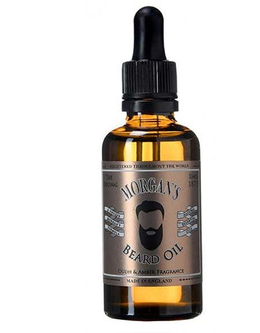 Morgans Pomade - Oudh & Amber Beard Oil 30ml