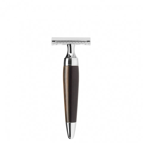 Muhle Stylo R75 SR Closed Comb Safety Razor – African Blackwood