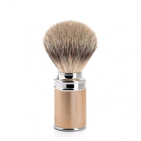 Muhle Traditional M89 Silvertip Badger Hair Shaving Brush – Rosegold