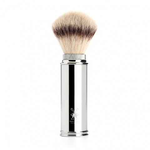 Muhle Travel M20 Silvertip Fibre® Shaving Brush – Metal