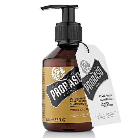 Proraso Wood and Spice Beard Wash - 200ml