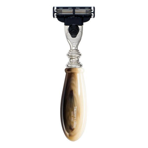 Truefitt & Hill Regency Razor – Mach 3 Blade – Horn