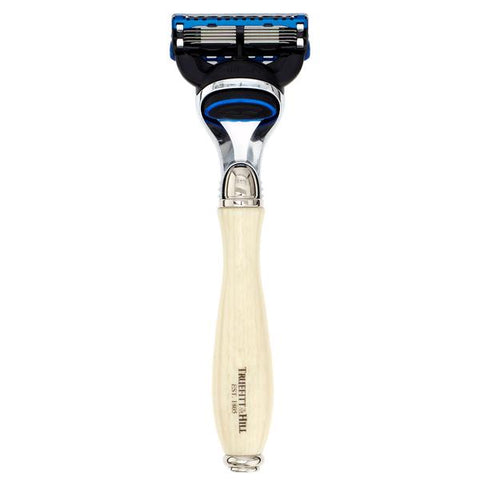 Truefitt & Hill Wellington Razor – Fusion 5 Blade – Ivory