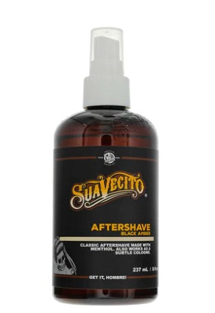 Suavecito Black Amber Aftershave - 237ml