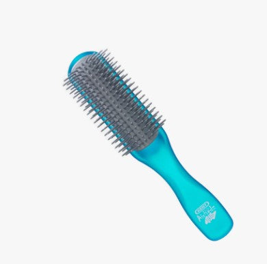 Kent AirHedz Glo Half Round Detangling Brush - Blue