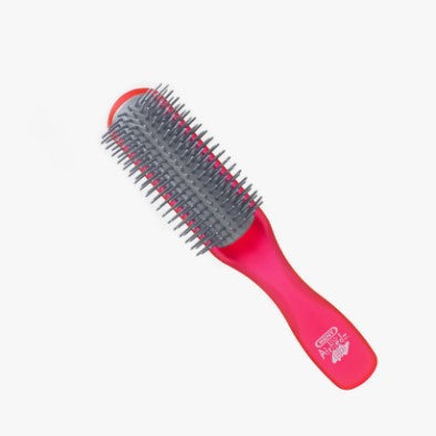 Kent AirHedz Glo Half Round Detangling Brush - Strawberry
