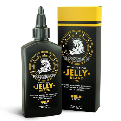 Bossman Brands Jelly™ Gold Scent Beard Oil - 120ml
