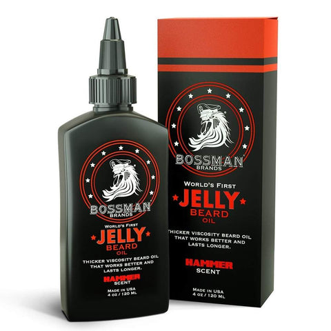 Bossman Brands Jelly™ Hammer Scent Beard Oil - 120ml