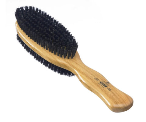 Kent Double-Sided Natural Bristle Cherrywood Clothes Brush