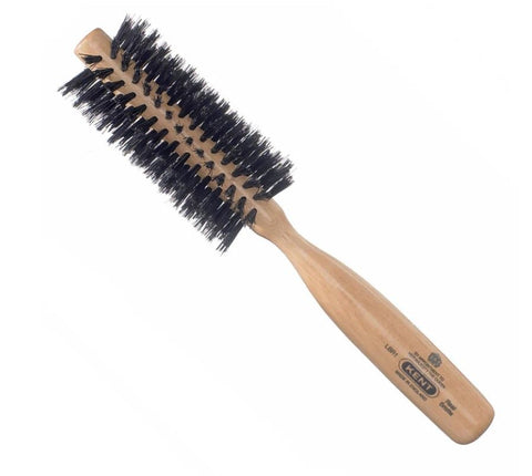 Kent Ladies Finest Beechwood 36mm Pure Black Bristle Round Brush