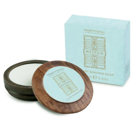 Truefitt & Hill Mayfair Shaving Soap in Wooden Bowl – 99g