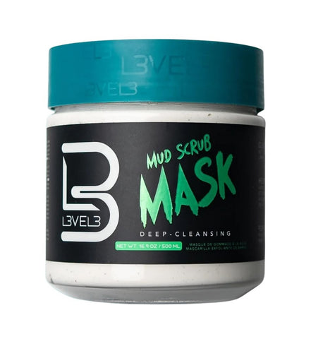 L3VEL3 Mud Scrub Mask - 500ml