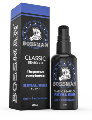 Bossman Royal Oud Beard Oil - 2oz