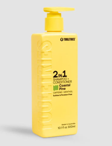 Tooletries 2 in 1 Shampoo & Conditioner  Coastal Pine - 300ml