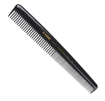 Kent Cutting Comb 180mm Shallow Teeth Thick/Fine Hair