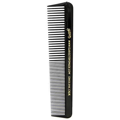 Suavecito Pocket Hair Comb Black 127mm
