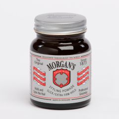 Morgan's Pomade - Styling Pomade Slick Firm Hold - 100g (Amber Glass Jar)