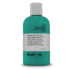 Anthony Paraben Free Algae Facial Cleanser for Normal to Dry skin types or for sensitive skin