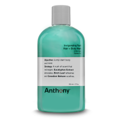 Anthony Paraben Free Invigorating Rush Hair Body Wash for all skin