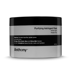 Anthony Paraben Free Purifying Astringent Toner Pads for all skin types
